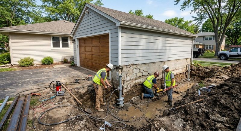 Basement Foundation Repair in Hubert, NC