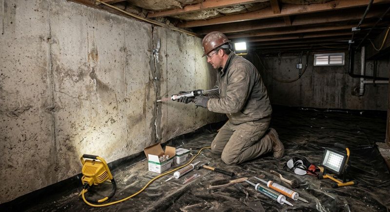 Basement Foundation Repair in Emerald Isle, NC