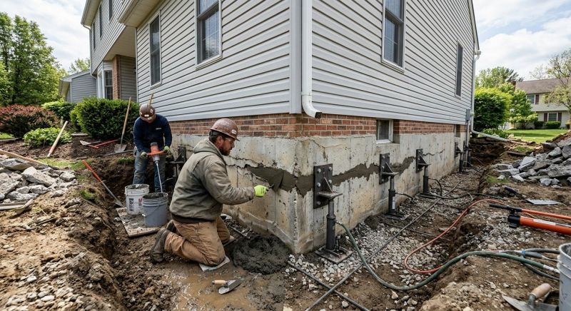 Basement Foundation Repair in Morehead City, NC