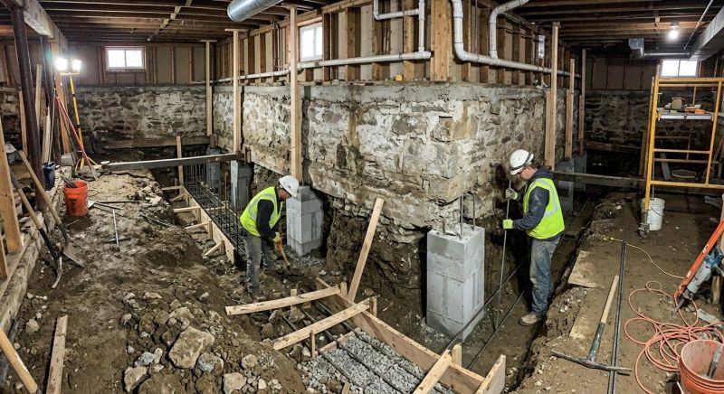 Basement Underpinning in Emerald Isle, NC