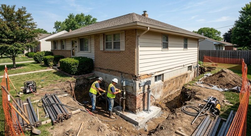 Building Foundation Repair in Maysville, NC
