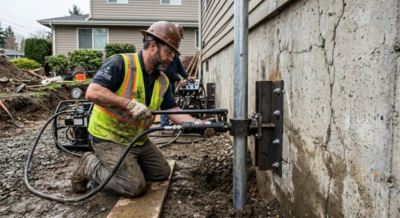 Concrete Foundation Leveling in Swansboro, NC