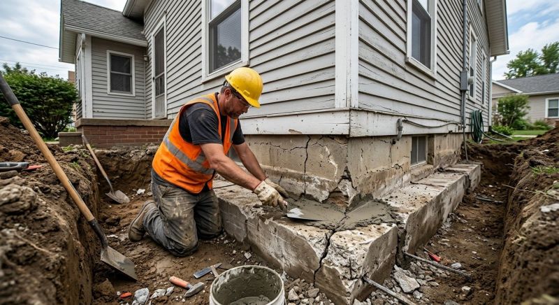 Concrete Foundation Repair in Swansboro, NC