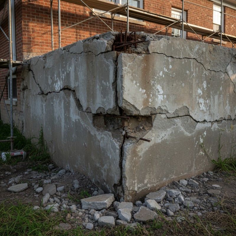 Cracked Foundation Repair in Beaufort, NC