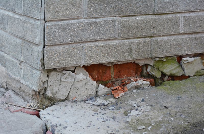 Cracked Foundation Repair in Havelock, NC