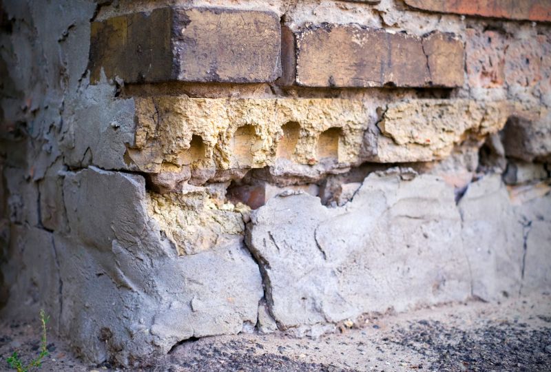 Cracked Foundation Repair in Swansboro, NC