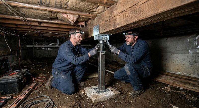Crawlspace Foundation Repair in Carteret County, NC
