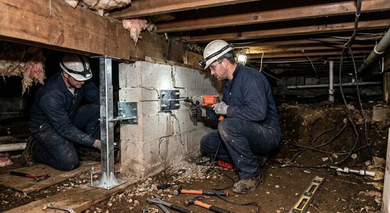 Crawlspace Foundation Repair in Sneads Ferry, NC