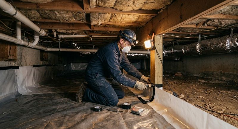 Crawlspace Repair in Emerald Isle, NC