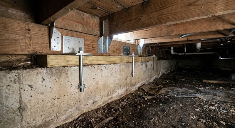Crawlspace Structural Repair in Emerald Isle, NC