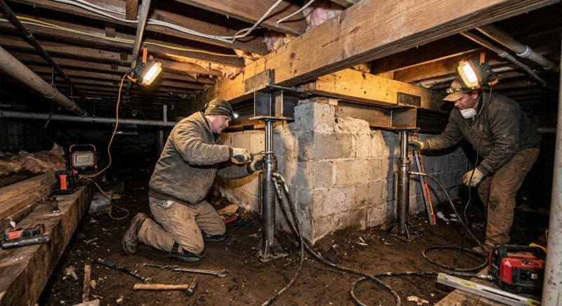 Deep Foundation Repair in Emerald Isle, NC