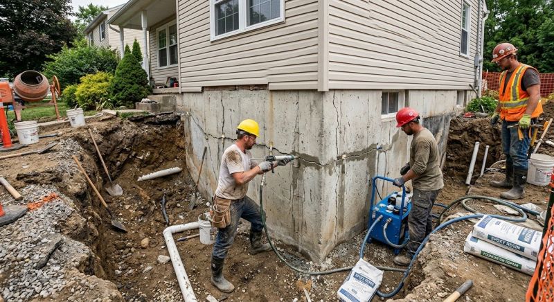 Foundation Cracks Repair in Emerald Isle, NC