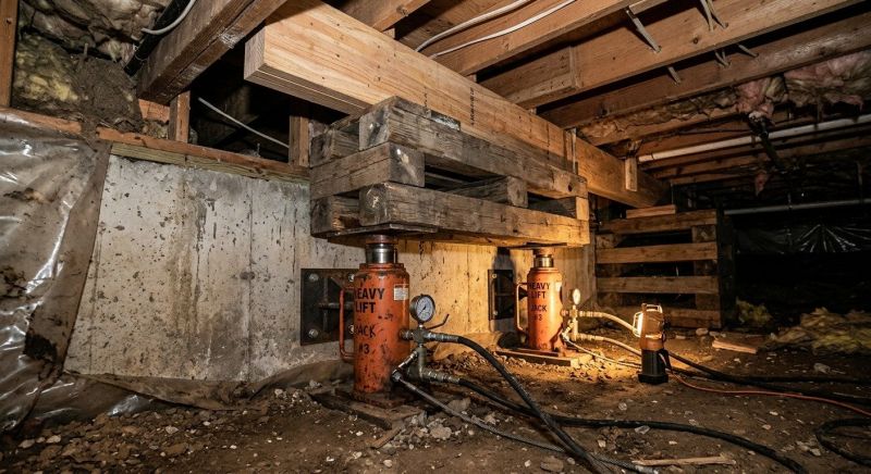 Foundation Jacking in Atlantic Beach, NC