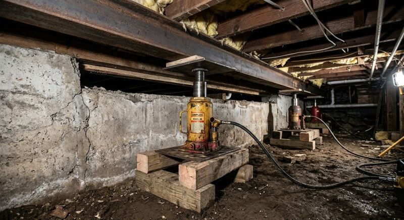 Foundation Jacking in Beaufort, NC