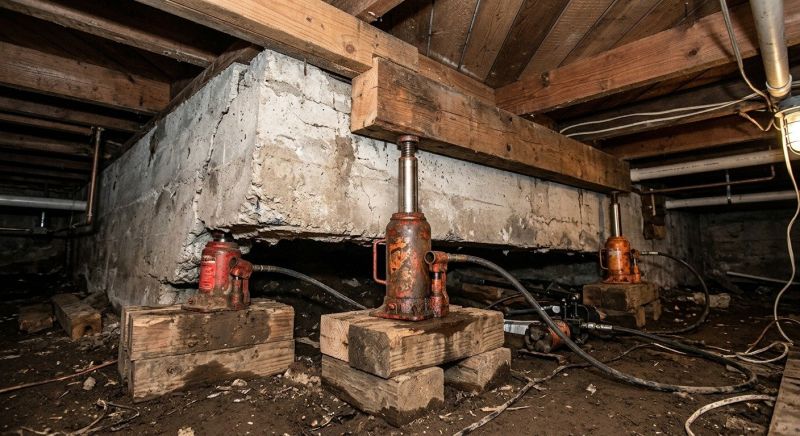 Foundation Jacking in Havelock, NC