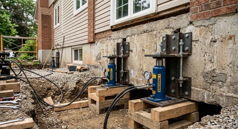 Foundation Jacking in Swansboro, NC