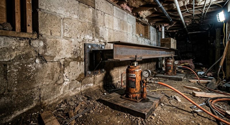Foundation Jacking in Swansboro, NC
