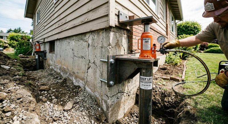 Foundation Lifting in Havelock, NC