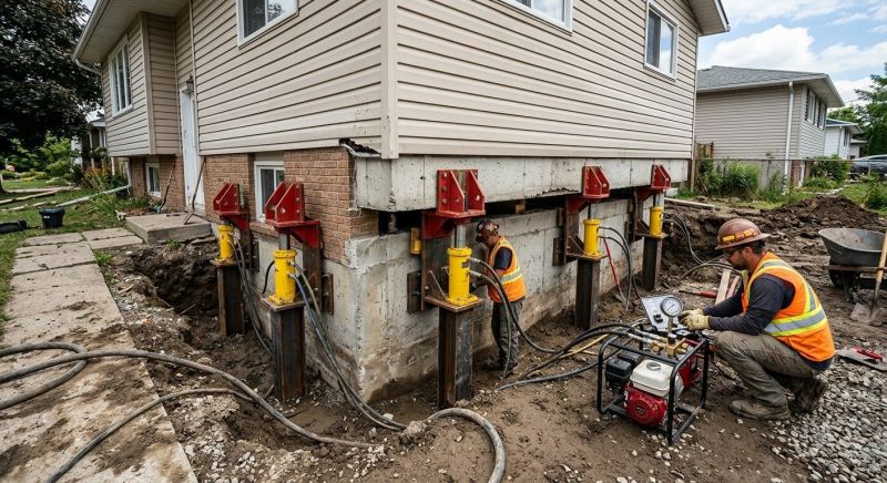 Foundation Lifting in Havelock, NC