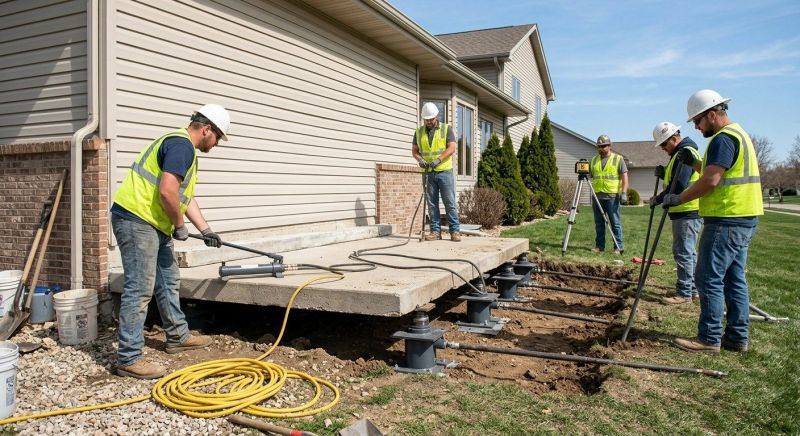 Foundation Lifting in Hubert, NC