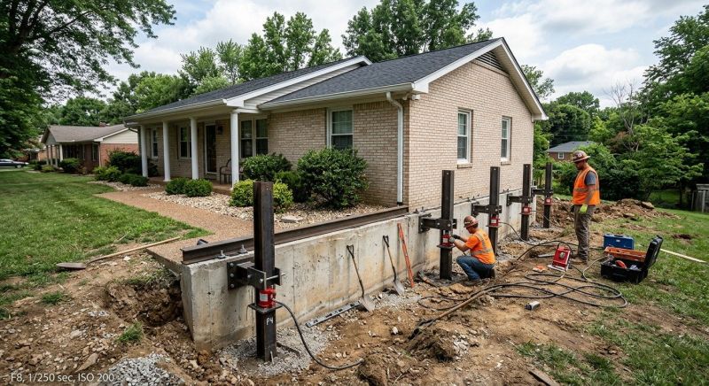 Foundation Pier Leveling in Emerald Isle, NC