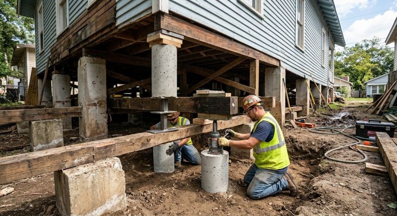 Foundation Pier Repair in Emerald Isle, NC