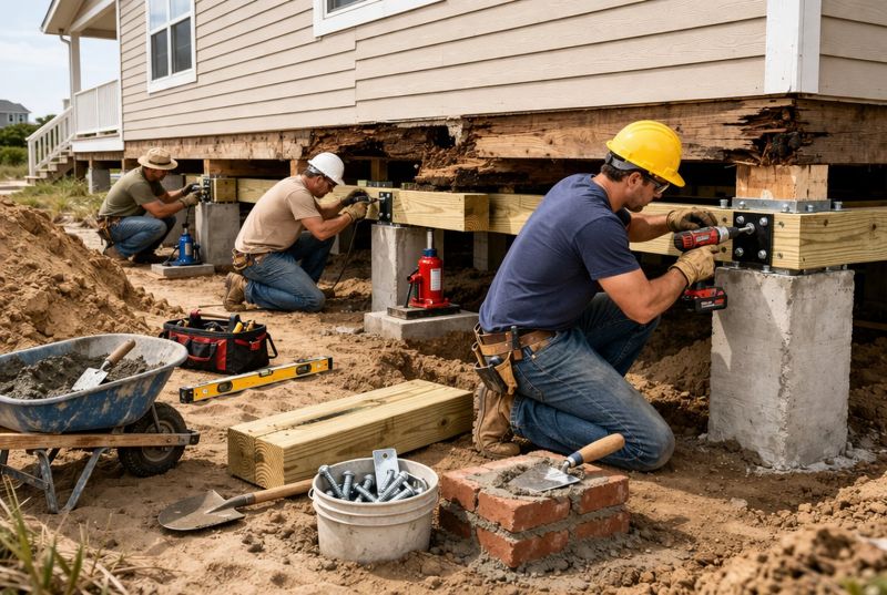 Foundation Raising in Havelock, NC