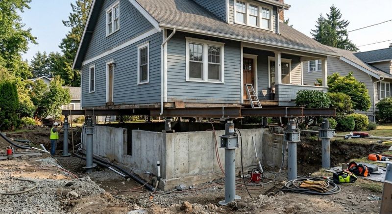 Foundation Raising in Emerald Isle, NC