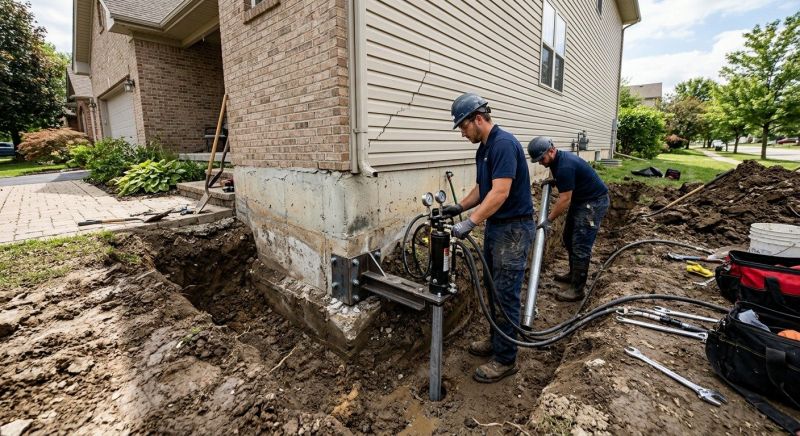 Foundation Settlement Repair in Emerald Isle, NC