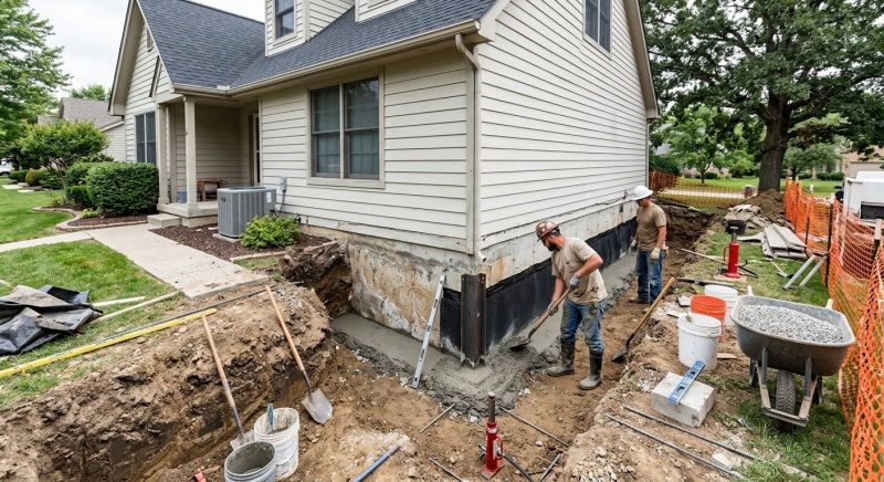 Foundation Settlement Repair in Emerald Isle, NC