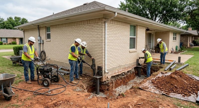 Foundation Stabilizing in Hubert, NC
