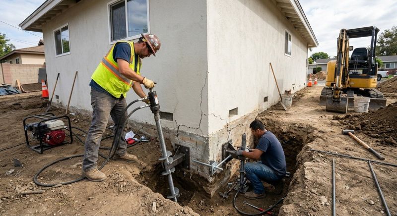 Foundation Stabilizing in Maysville, NC