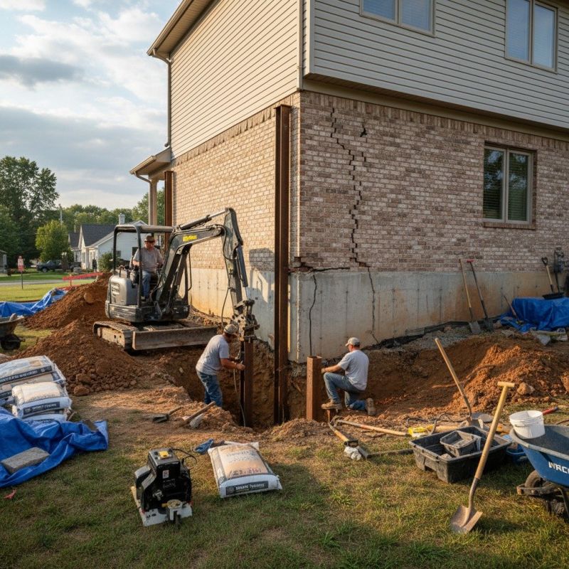 Foundation Structural Repair in Havelock, NC