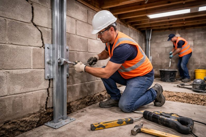 Foundation Structural Repair in Hubert, NC