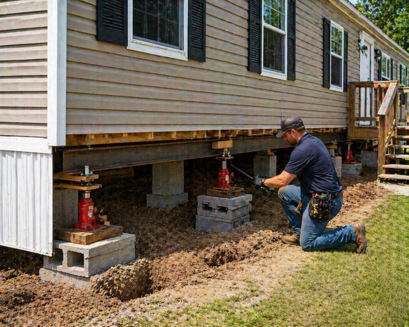Home Foundation Leveling in Maysville, NC