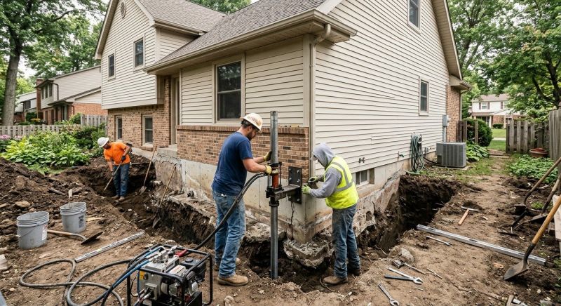 House Foundation Repair in Emerald Isle, NC
