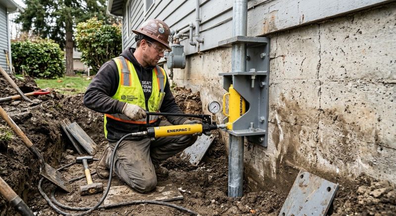 Settling Foundation Service in Havelock, NC