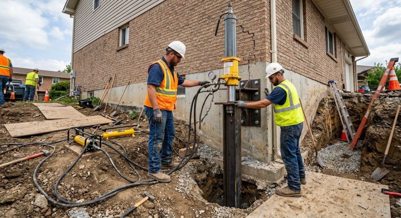 Settling Foundation Service in Hubert, NC
