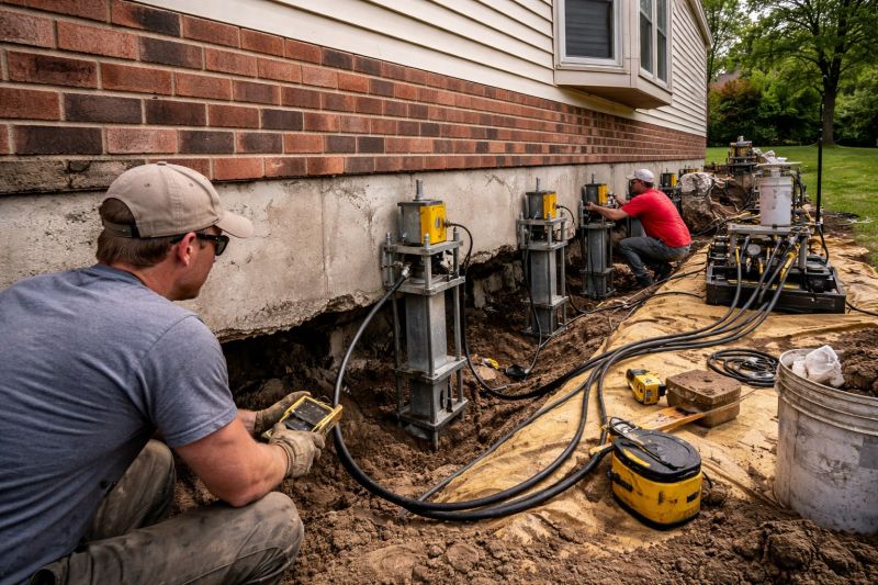Settling Foundation Service in Sneads Ferry, NC