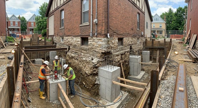 Structural Underpinning in Emerald Isle, NC