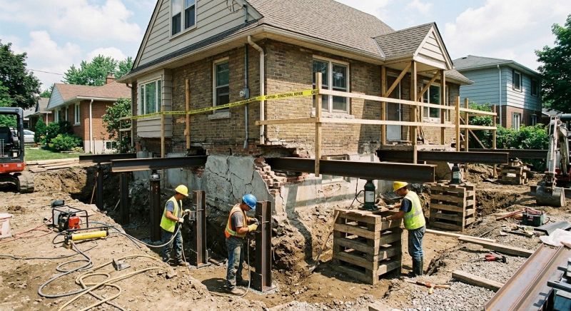Structural Underpinning in Emerald Isle, NC